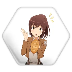 پیکسل شش ضلعی ساشا انیمه اتک آن تایتان Attack on Titan