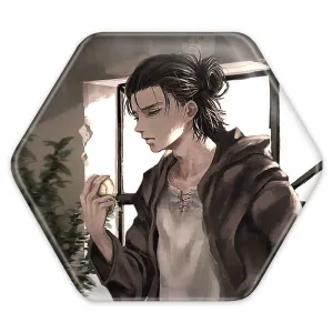 پیکسل شش ضلعی ارن انیمه اتک آن تایتان Attack on Titan