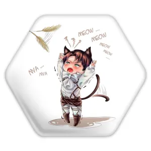 پیکسل شش ضلعی لیوای انیمه اتک آن تایتان Attack on Titan