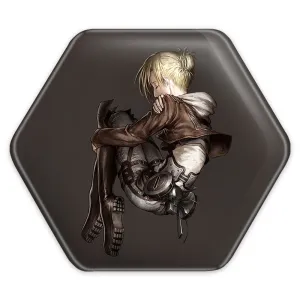 پیکسل شش ضلعی انی انیمه اتک آن تایتان Attack on Titan