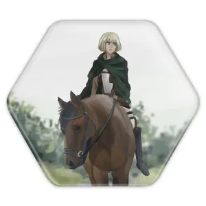 پیکسل شش ضلعی ارمین انیمه اتک آن تایتان Attack on Titan