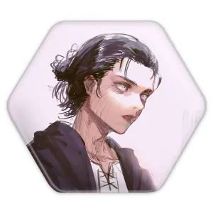 پیکسل شش ضلعی ارن انیمه اتک آن تایتان Attack on Titan
