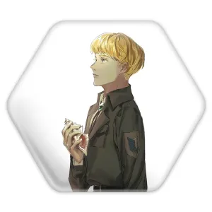 پیکسل شش ضلعی ارمین انیمه اتک آن تایتان Attack on Titan