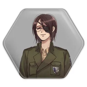 پیکسل شش ضلعی هانجی انیمه اتک آن تایتان Attack on Titan