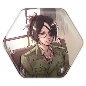 پیکسل شش ضلعی هانجی انیمه اتک آن تایتان Attack on Titan