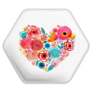 پیکسل شش ضلعی عاشقانه