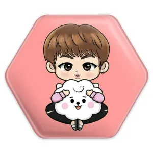 پیکسل شش ضلعی جین Jin گروه بی تی اس BTS
