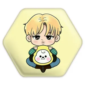 پیکسل شش ضلعی جیمین Jimin گروه بی تی اس BTS