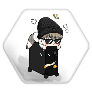 پیکسل شش ضلعی جیمین Jimin گروه بی تی اس BTS
