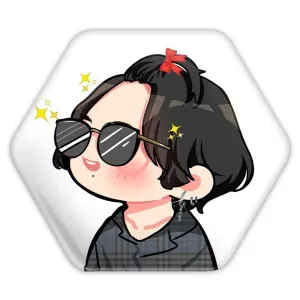 پیکسل شش ضلعی جونگ کوک Jung Kook گروه بی تی اس BTS
