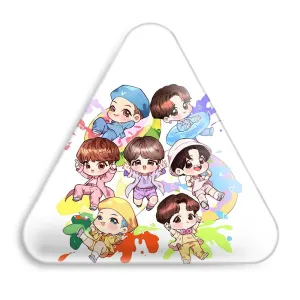 پیکسل مثلثی گروه بی تی اس BTS