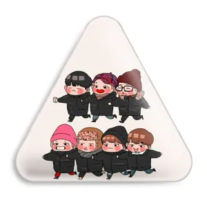 پیکسل مثلثی گروه بی تی اس BTS