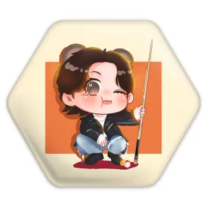 پیکسل شش ضلعی تهیونگ Taehyung گروه بی تی اس BTS