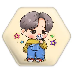 پیکسل شش ضلعی جیمین Jimin گروه بی تی اس BTS