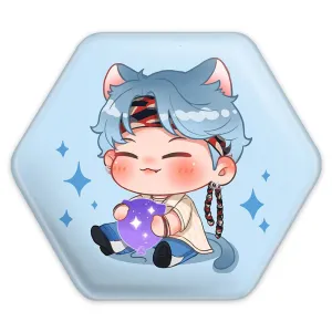 پیکسل شش ضلعی شوگا Suga گروه بی تی اس BTS