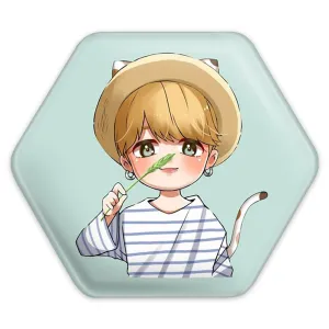پیکسل شش ضلعی جیمین Jimin گروه بی تی اس BTS