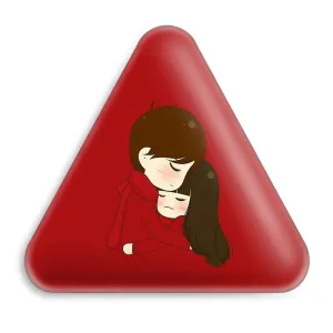 پیکسل مثلثی عاشقانه