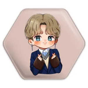 پیکسل شش ضلعی جیمین Jimin گروه بی تی اس BTS