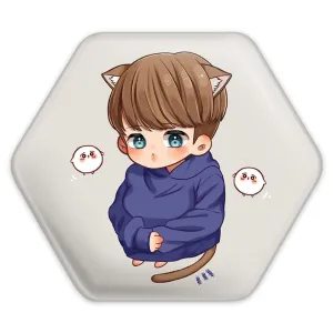 پیکسل شش ضلعی جیمین Jimin گروه بی تی اس BTS