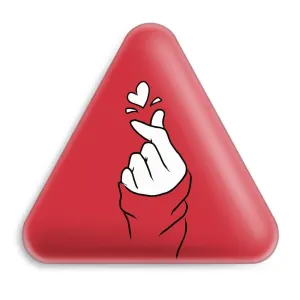 پیکسل مثلثی عاشقانه