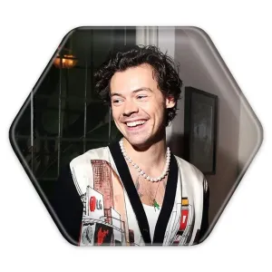 پیکسل شش ضلعی هری استایلز گروه موسیقی وان دایرکشن One Direction