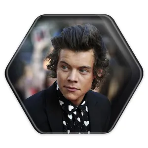 پیکسل شش ضلعی هری استایلز گروه موسیقی وان دایرکشن One Direction