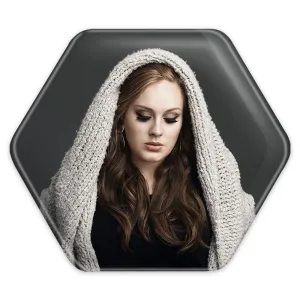 پیکسل شش ضلعی ادل Adele