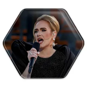 پیکسل شش ضلعی ادل Adele