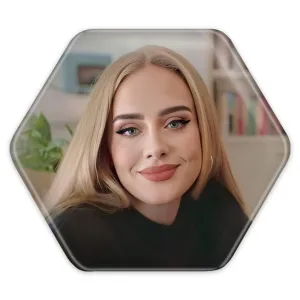 پیکسل شش ضلعی ادل Adele