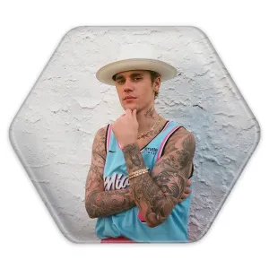 پیکسل شش ضلعی جاستین بیبر Justin Bieber