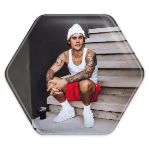 پیکسل شش ضلعی جاستین بیبر Justin Bieber