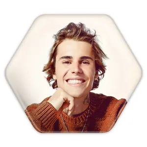 پیکسل شش ضلعی جاستین بیبر Justin Bieber