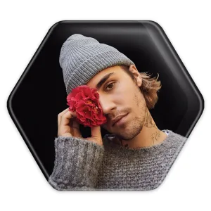 پیکسل شش ضلعی جاستین بیبر Justin Bieber