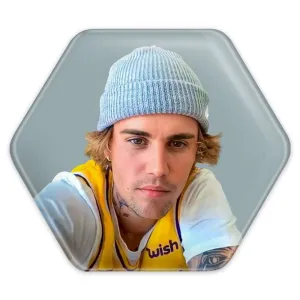 پیکسل شش ضلعی جاستین بیبر Justin Bieber