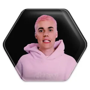 پیکسل شش ضلعی جاستین بیبر Justin Bieber