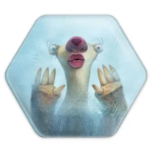 پیکسل شش ضلعی انیمیشن عصر یخبندان Ice Age