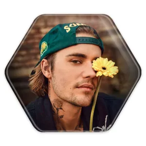 پیکسل شش ضلعی جاستین بیبر Justin Bieber