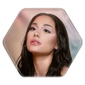 پیکسل شش ضلعی آریانا گرانده Ariana Grande