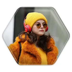پیکسل شش ضلعی سلنا گومز Selena Gomez