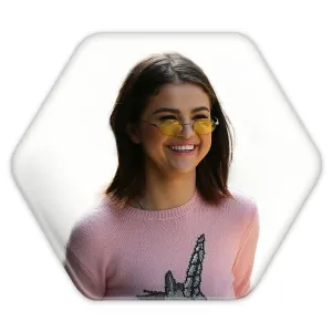 پیکسل شش ضلعی سلنا گومز Selena Gomez