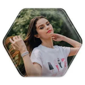 پیکسل شش ضلعی سلنا گومز Selena Gomez