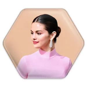 پیکسل شش ضلعی سلنا گومز Selena Gomez
