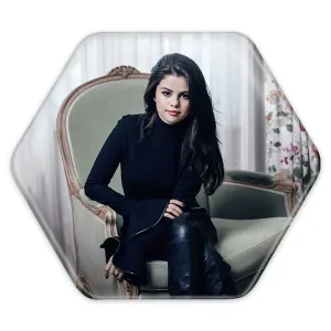 پیکسل شش ضلعی سلنا گومز Selena Gomez