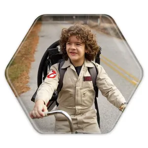 پیکسل شش ضلعی داستین سریال استرنجر تینگز Stranger Things