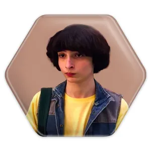 پیکسل شش ضلعی مایک سریال استرنجر تینگز Stranger Things
