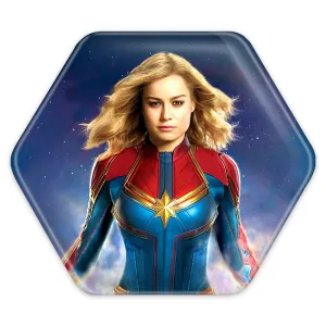 پیکسل شش ضلعی کاپیتان مارول مارول Marvel
