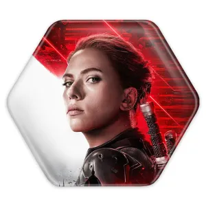 پیکسل شش ضلعی بیوه سیاه مارول Marvel