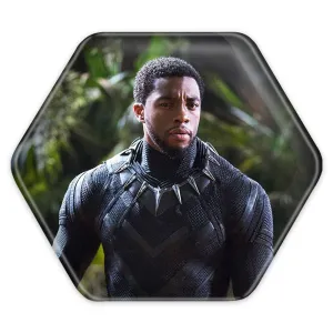 پیکسل شش ضلعی پلنگ سیاه مارول Marvel