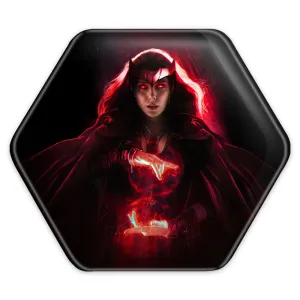 پیکسل شش ضلعی اسکارلت ویچ مارول Marvel