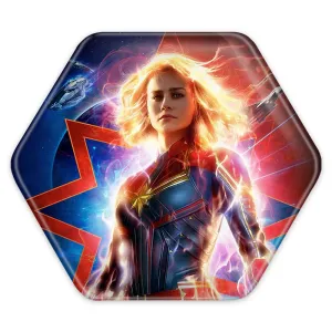 پیکسل شش ضلعی کاپیتان مارول مارول Marvel